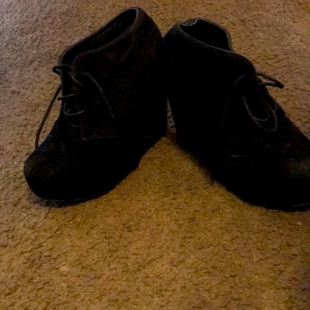 Platform wedge shoes
